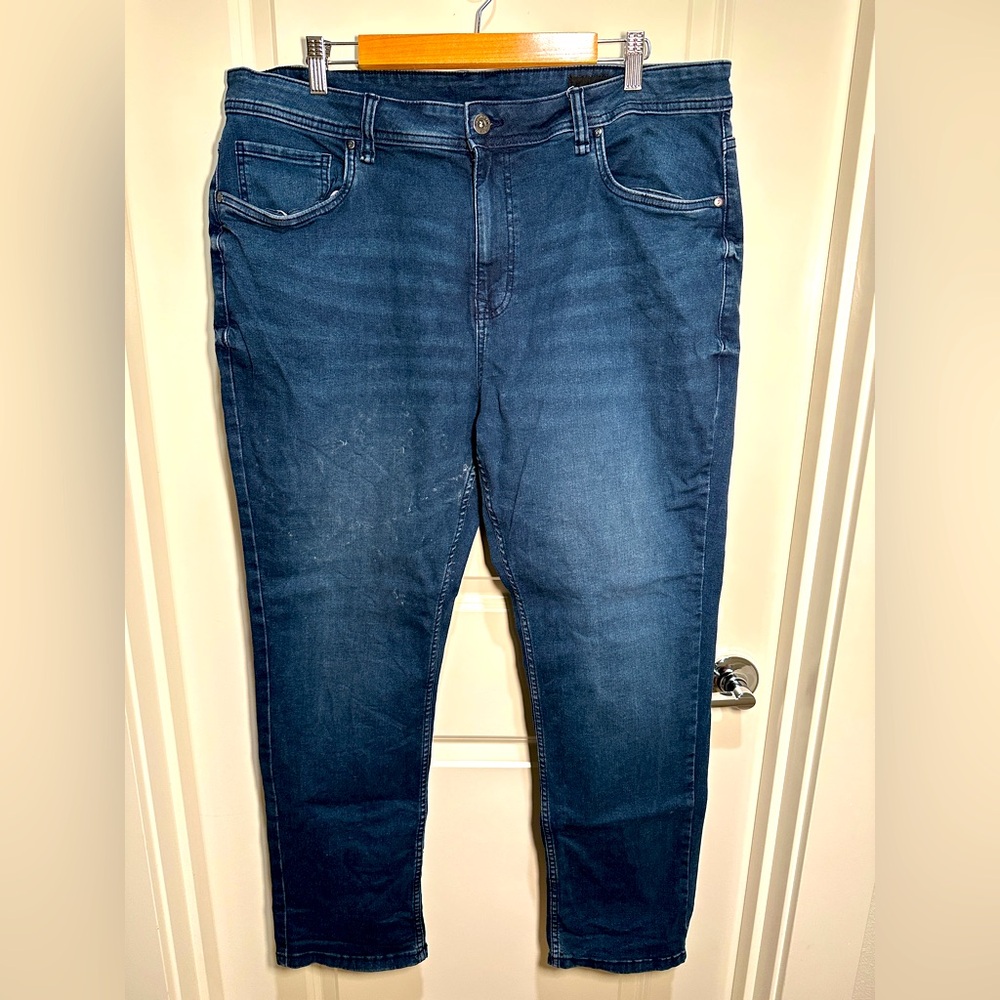THE PERFECT JEAN - Slim Thick Indigo Stretch Jean, Size 38x30